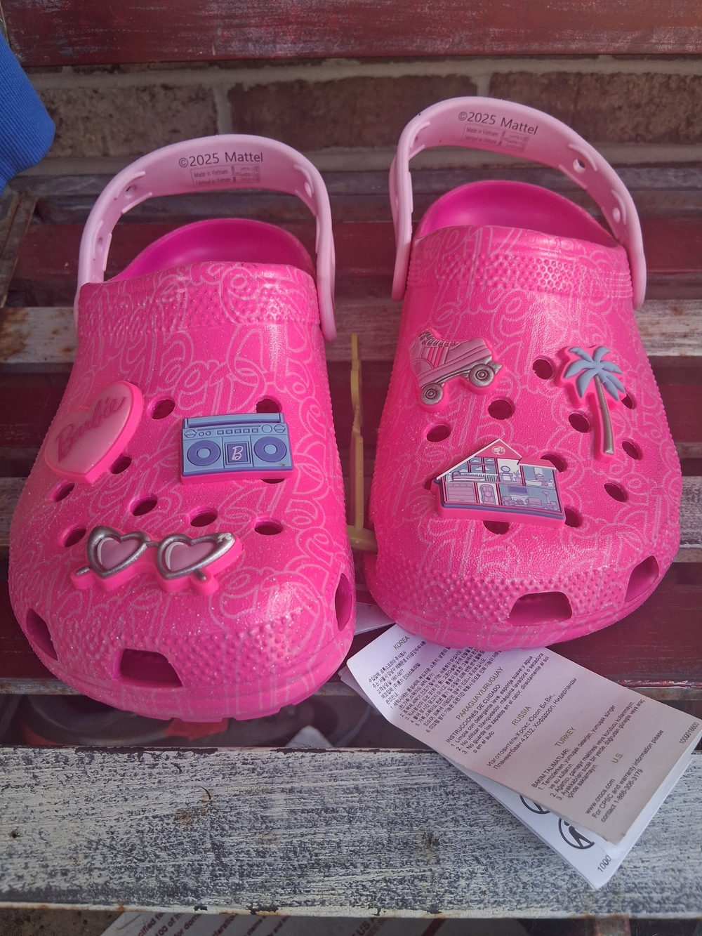 CROCS  BARBIE colaberation Nwt